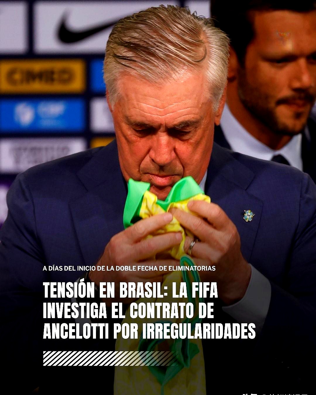 安切洛蒂取得执教巴西开门红带队闯进世界杯决赛圈的简单介绍  第2张