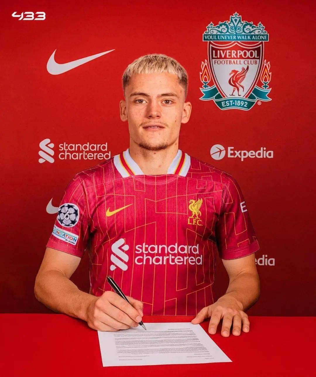 包含维尔茨希望在利物浦穿10号红军积极推动球员转会的词条  第1张