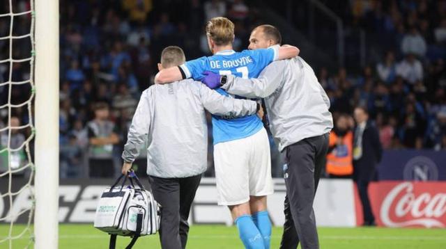 德布劳内右大腿股二头肌严重受伤预计至少缺席3个月的简单介绍