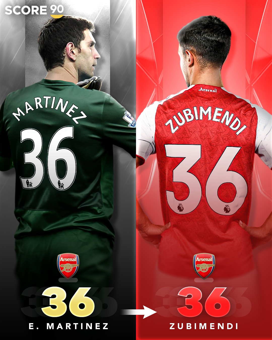 关于哲凯赖什社媒发布身穿阿森纳球衣照片枪手新中锋引关注的信息  第2张